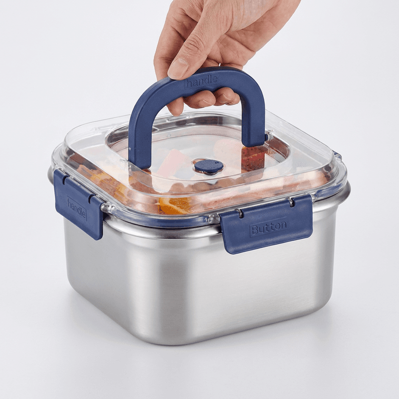 핸디 스텐 밀폐용기 1.8L 블루