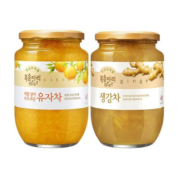 복음자리 유자차 620g + 생강차 600g