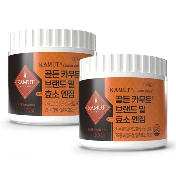 골든 카무트 밀 효소 엔짐 200g 2개