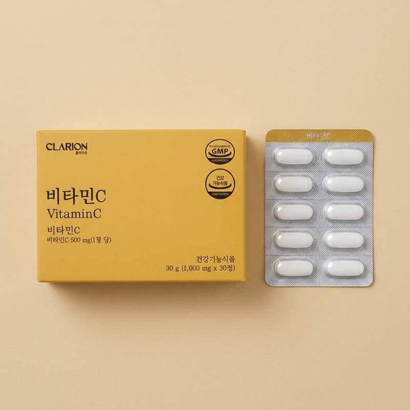클라리온 비타민C 500mg 30정 3개