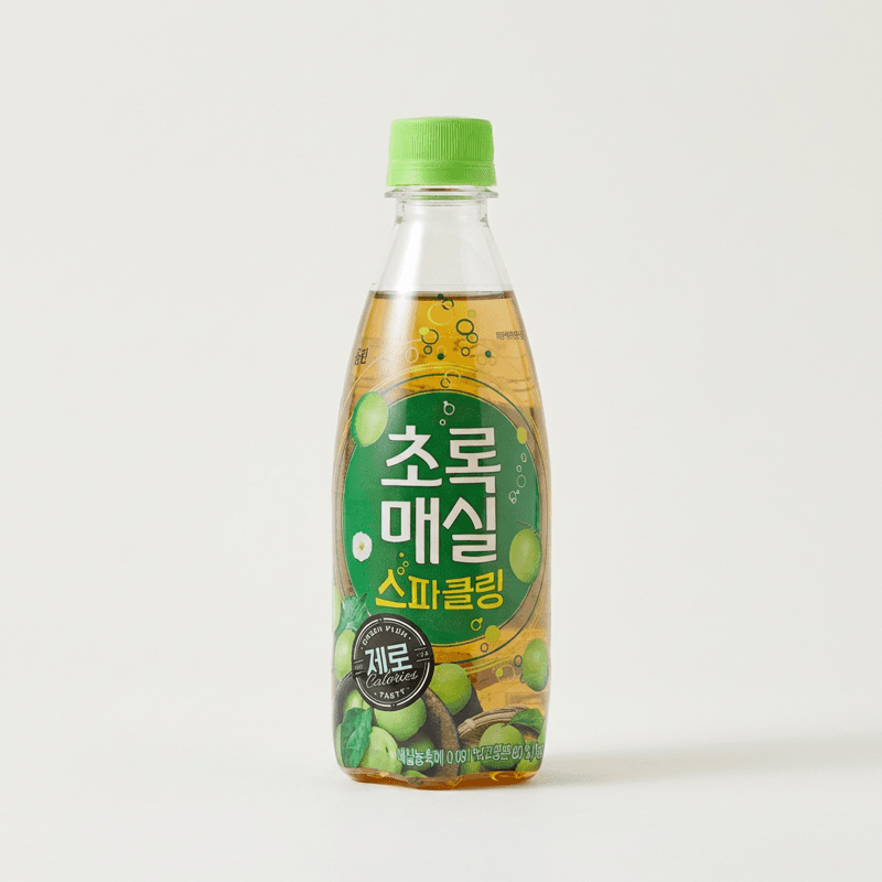 초록매실 스파클링 제로 350ml 20개