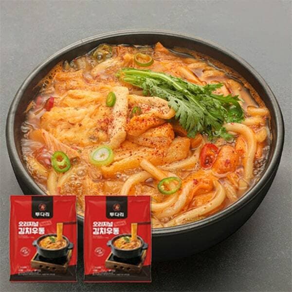 투다리 오리지널 김치우동 431g 2개