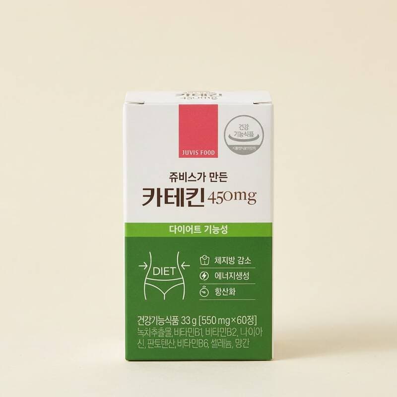쥬비스 카테킨 450mg 60정 3박스