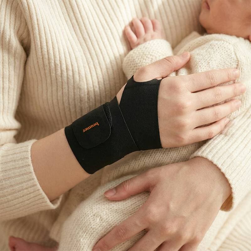 브메르 손목 보호대 심리스 블랙