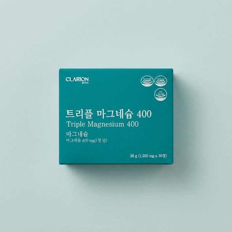 Clarion Triple Magnesium 400, 30 Tablets, 5 Bottles