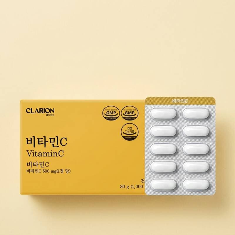 클라리온 비타민C 500mg 30정 6개