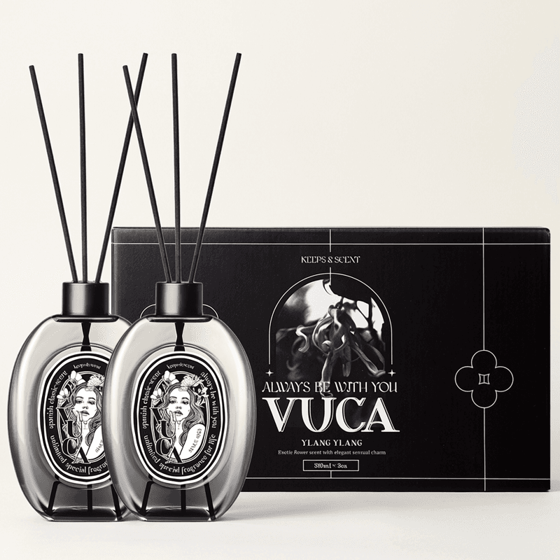 VUCA Scent Classic Diffuser, Ylang Ylang, 510ml, 2 Pack