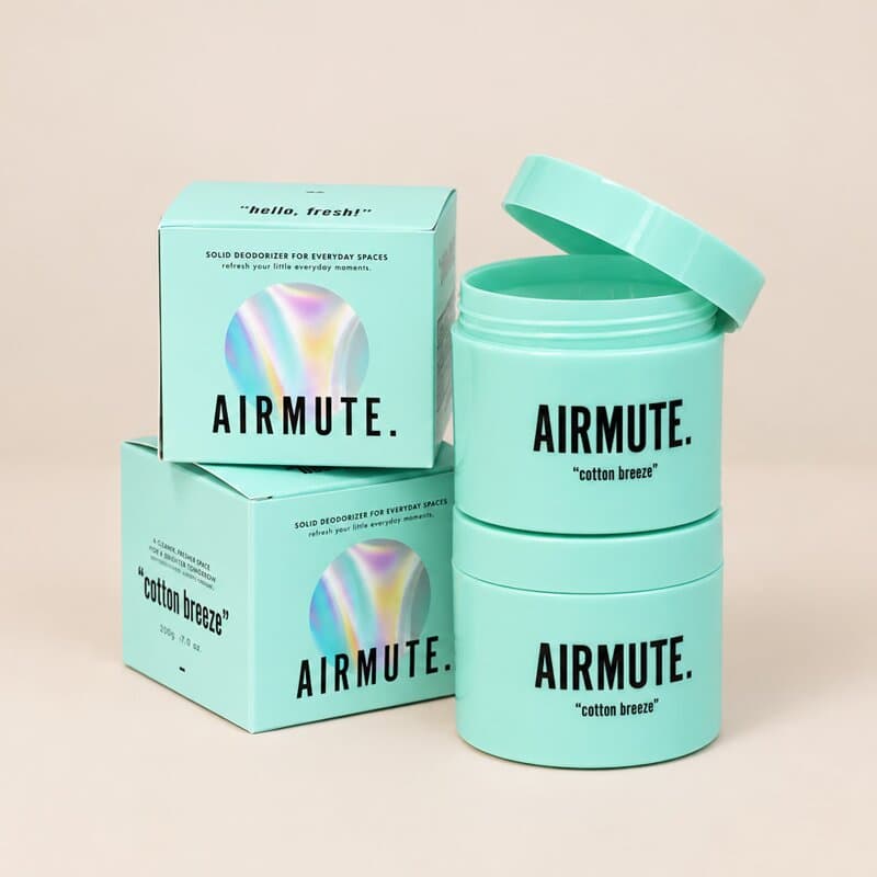 AIRMUTE 고체 탈취제 코튼브리즈 300g 2개