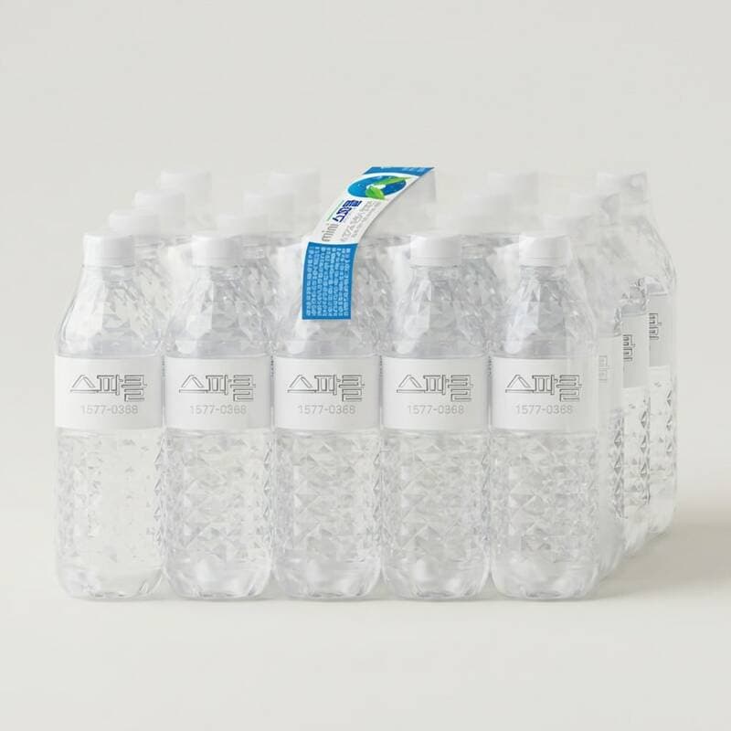 스파클 무라벨 생수 500ml 60병
