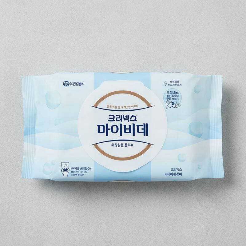 크리넥스 마이비데 퓨어 캡 40매 9팩