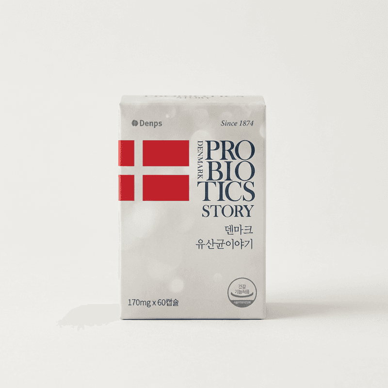덴프스 덴마크 유산균이야기 60캡슐 6박스