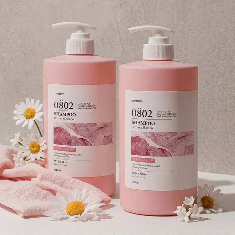메르헨트 퍼퓸 샴푸 화이트머스크 1L 2개