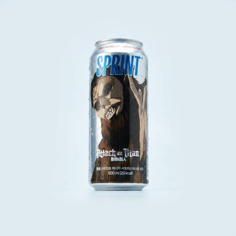 클룹 진격의거인 스프린트 시트러스 500ml 24개