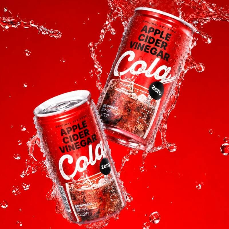 클룹 애사비소다 콜라 ZERO 190ml 24개