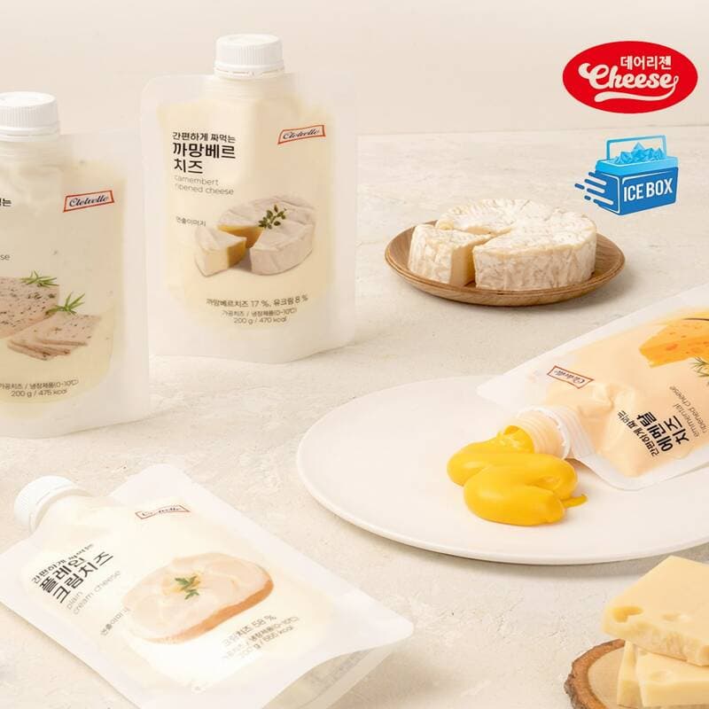 끌레베르 까망베르 치즈 200g