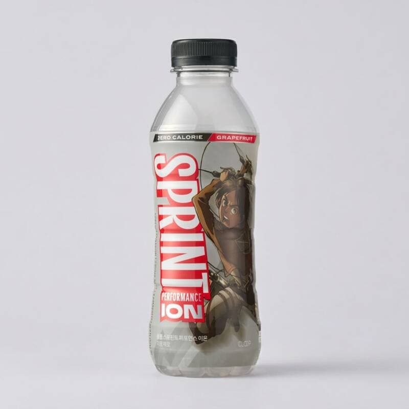 클룹 Sprint Performance Ion Drink Zero Grapefruit 500ml, 48 Bott