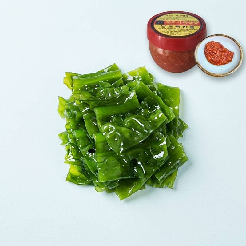 완도 염장 쇠미역 곰피 3kg + 갈치속젓 100g