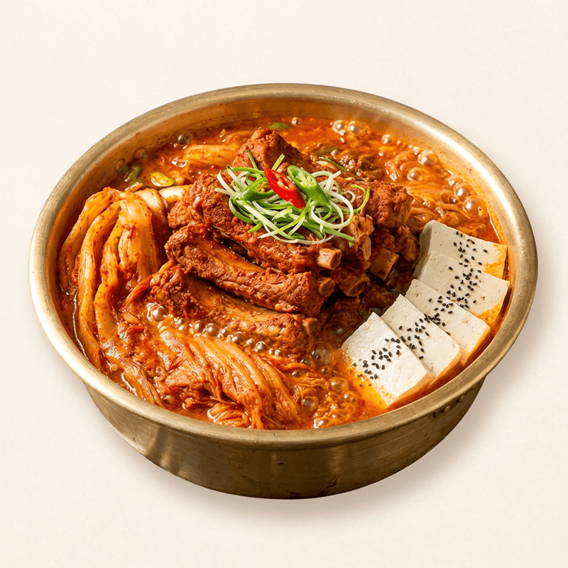 양푼이 등갈비 김치찜 500g 2팩