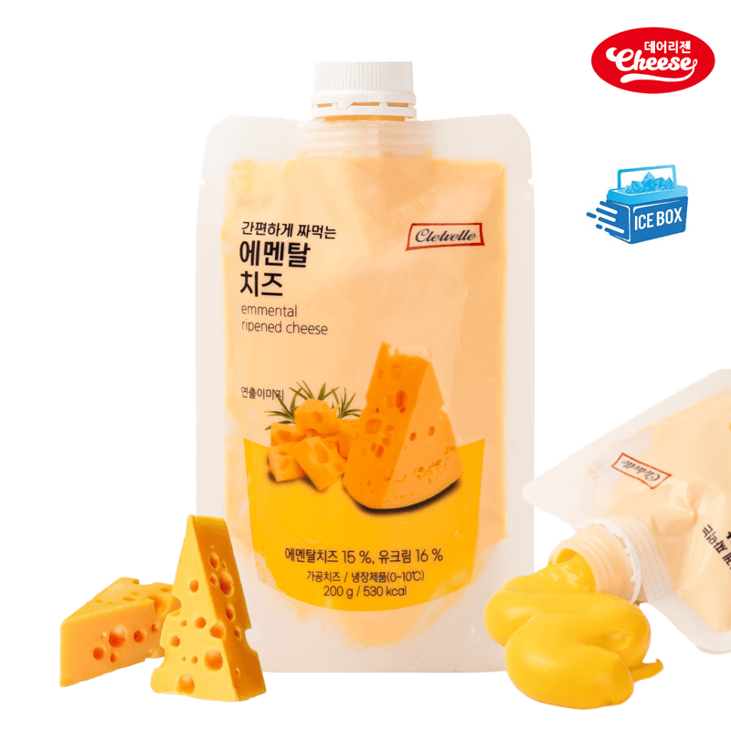 끌레베르 에멘탈 치즈 200g