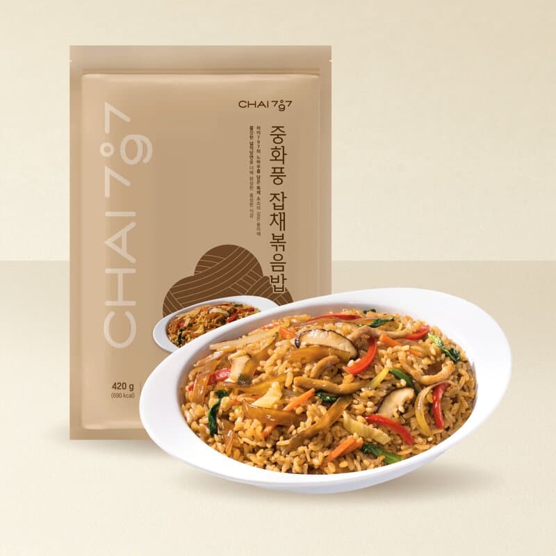 Chai797 중화풍 잡채볶음밥 420g 2팩