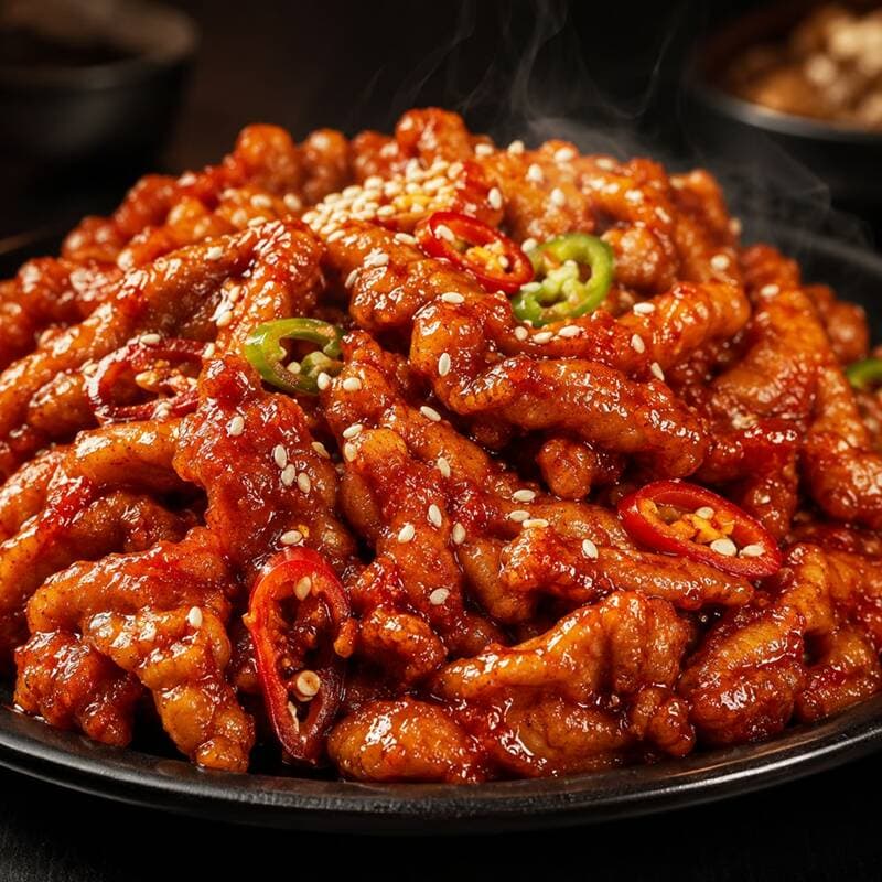 숯불 무뼈닭발 150g 6개