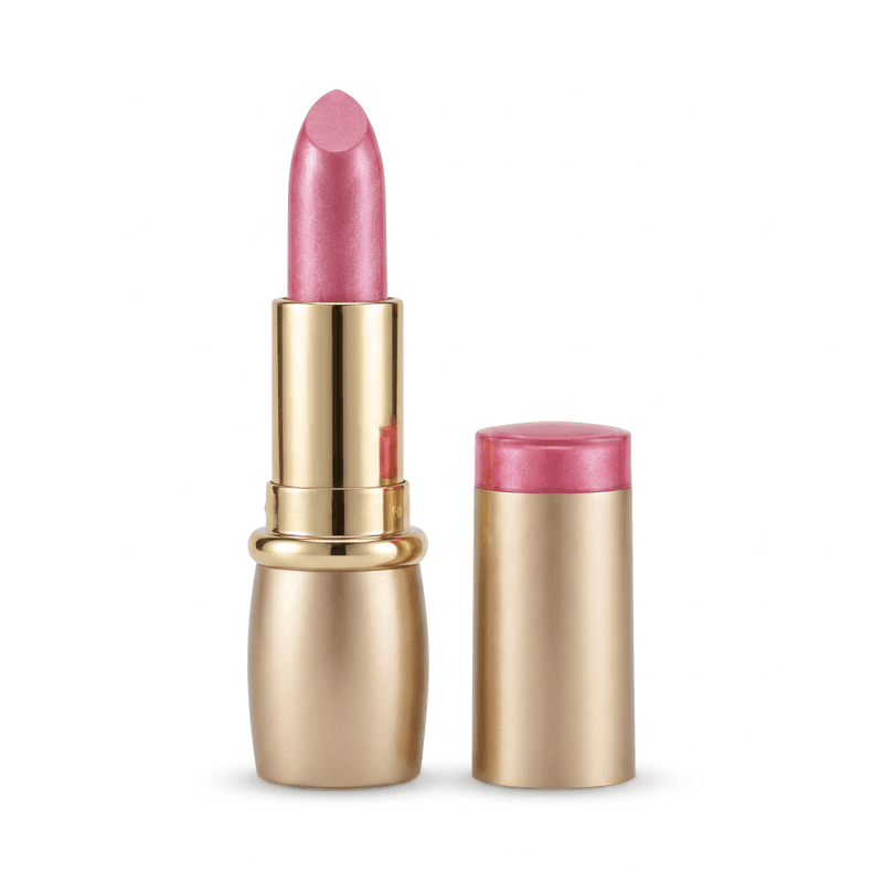 Nascosmetic Gold Tone Lip Color 3g Rose Pink Pearl