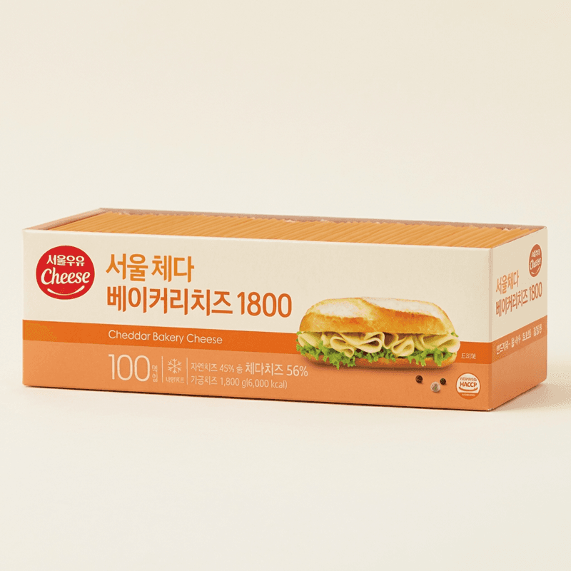 서울우유 체다 베이커리치즈 1800
