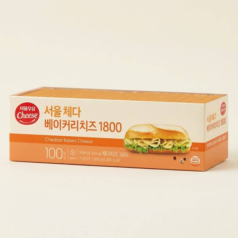서울우유 체다 베이커리치즈 1800