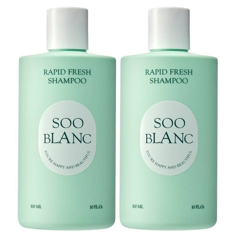 수블랑 래피드 프레쉬 샴푸 300ml 2개
