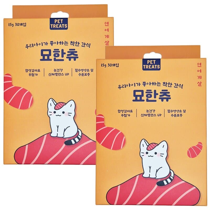 펫리츠 묘한츄 츄르 15g 60개