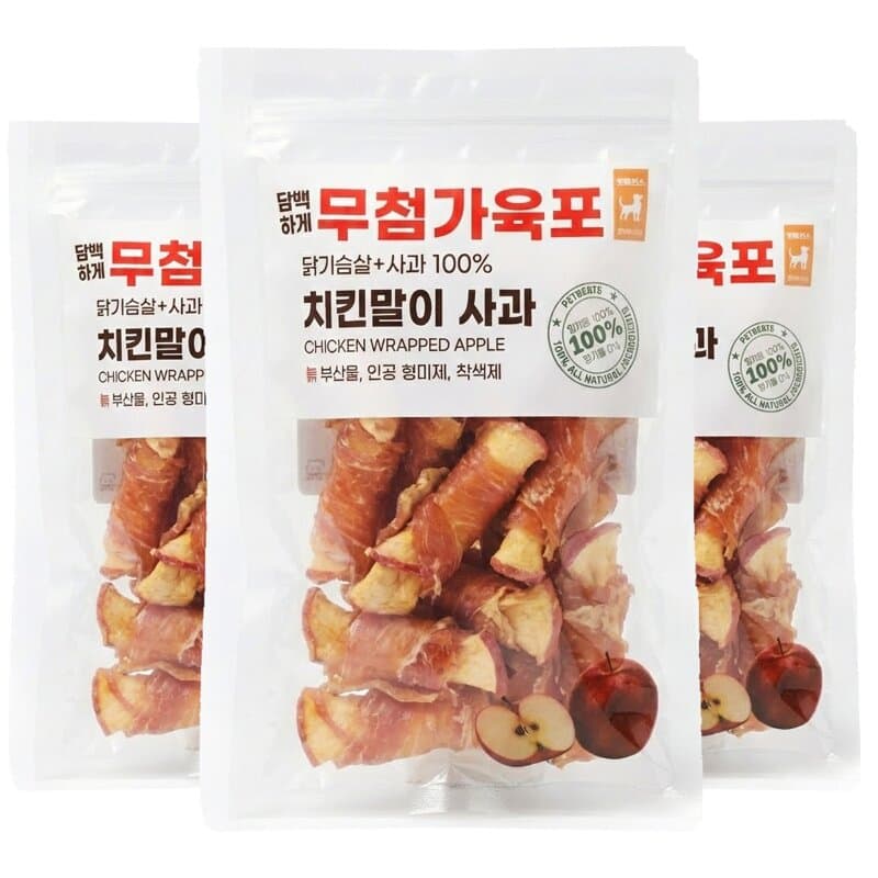 펫트리츠 무첨가 육포 75g 3개