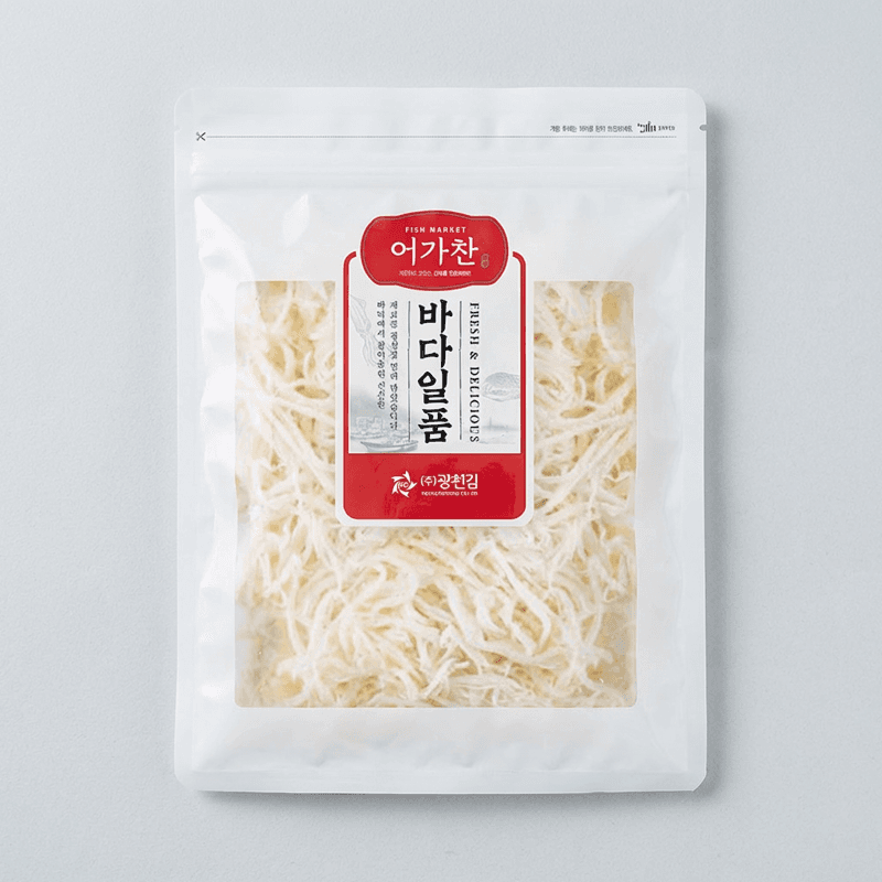 어가찬 바다일품 백진미채 500g