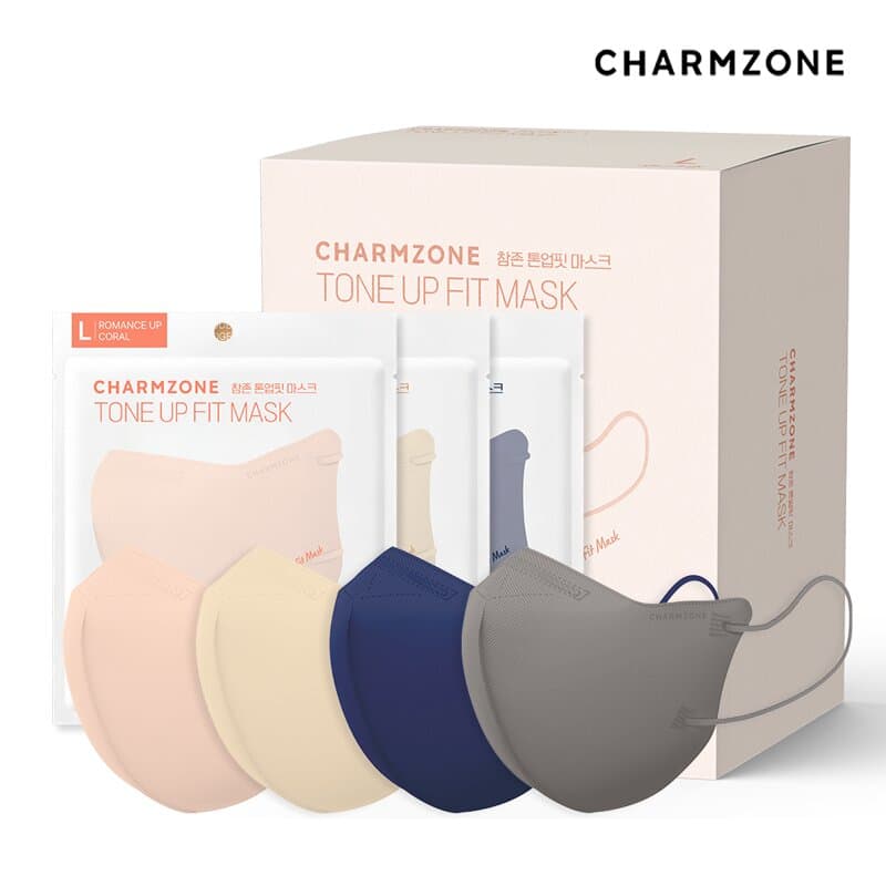 Chunzone Tone-Up Fit Color Mask, Large, 25 sheets