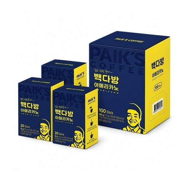 빽다방 아메리카노 스틱 160봉