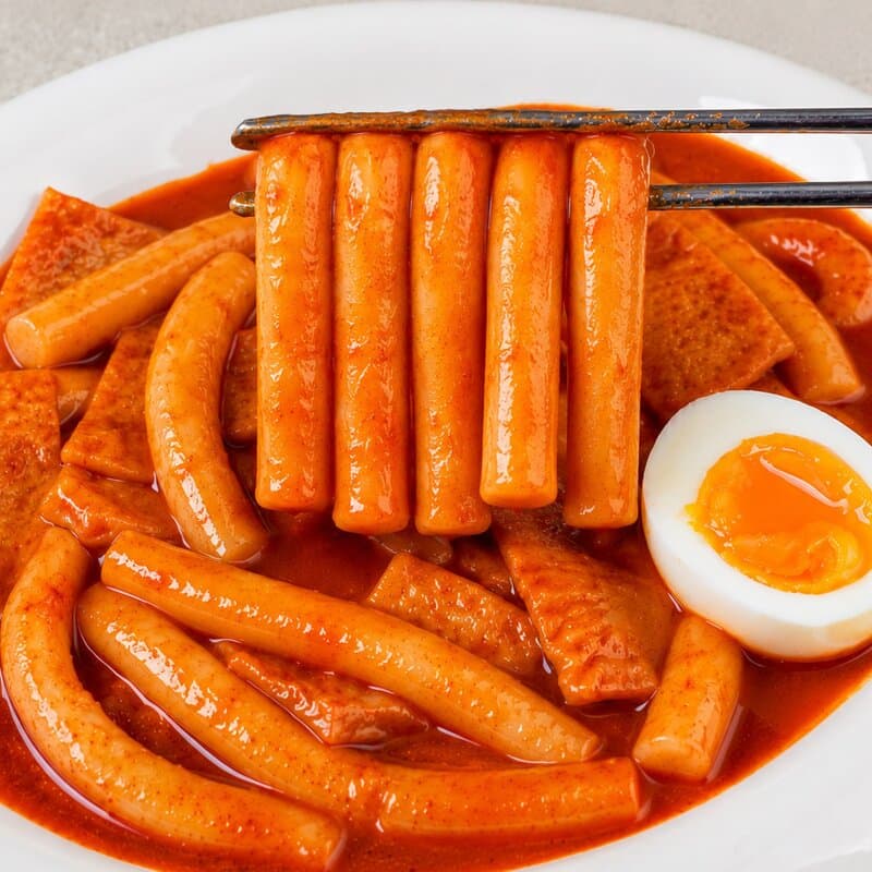 칠구떡볶이 컵떡볶이 중간맛 530g 4팩