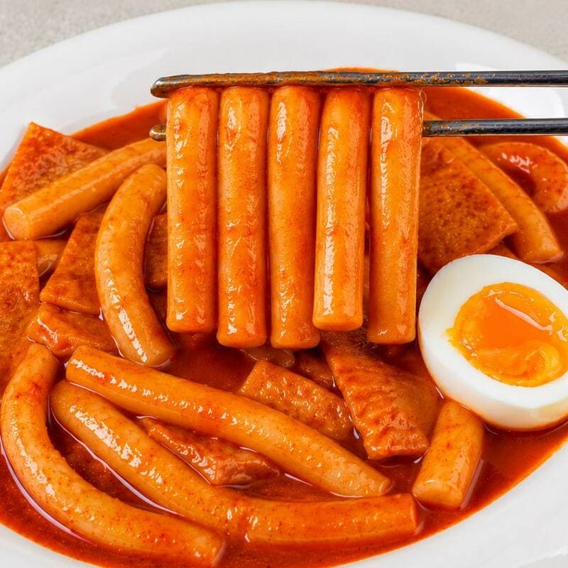 칠구떡볶이 컵떡볶이 중간맛 530g 4팩