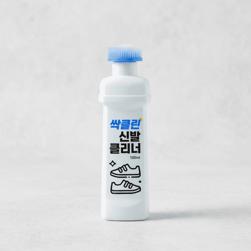 싹클린 신발 운동화 클리너 4개입 100ml