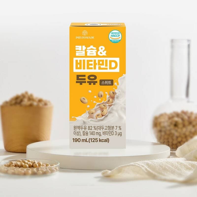 파이토메이드 칼슘&비타민D 두유 24개