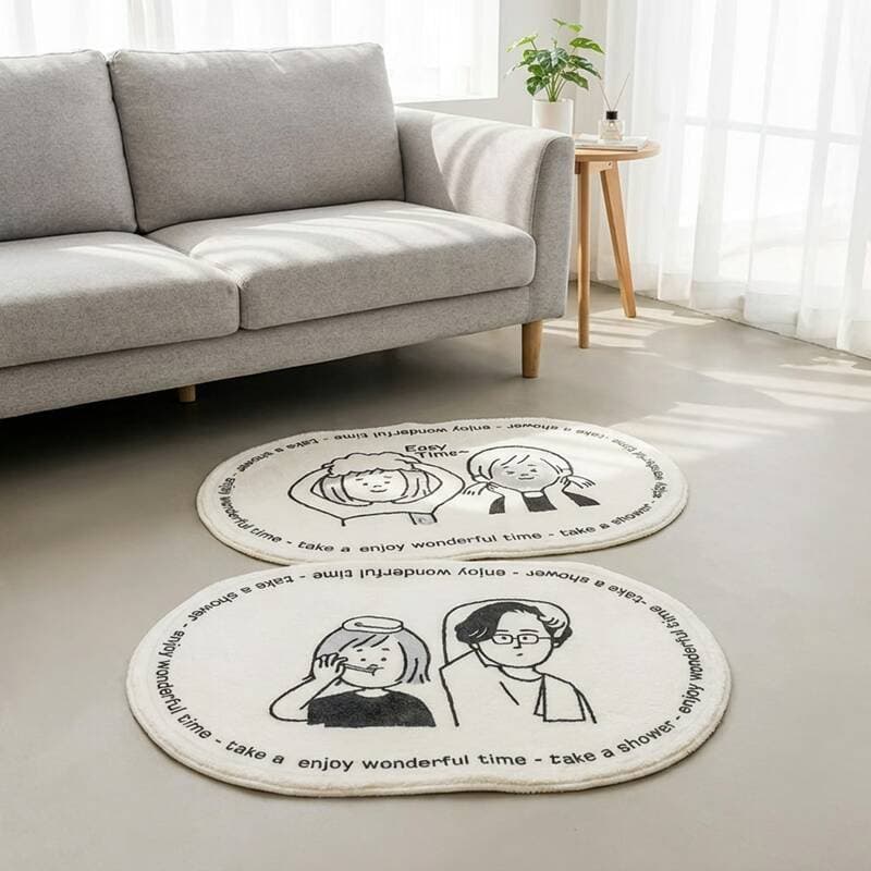 이지타임 Washable Mini Rug, 40x60cm