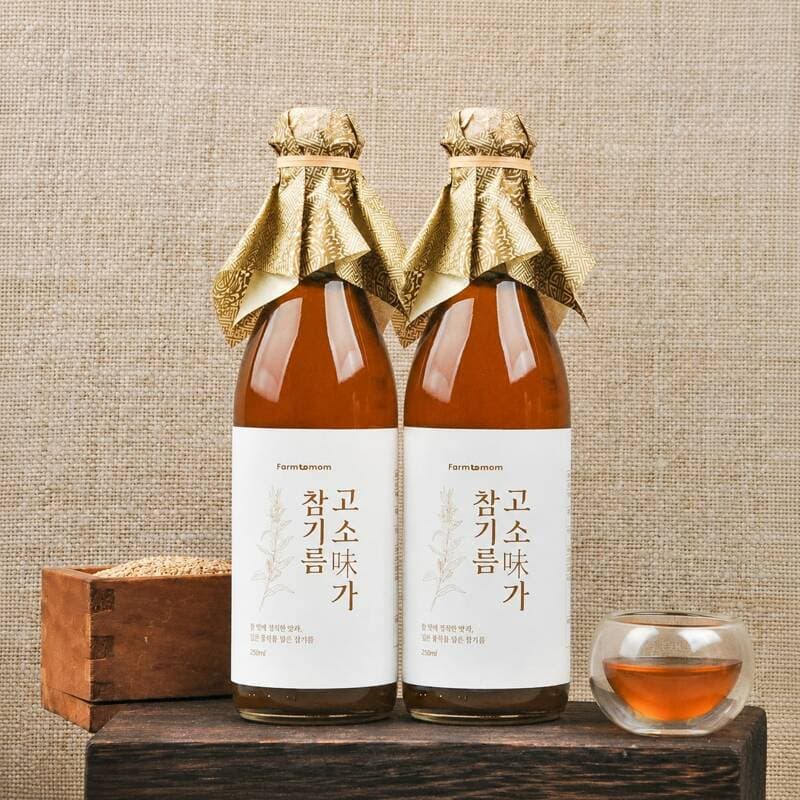 고소미가 참기름 350ml 2병