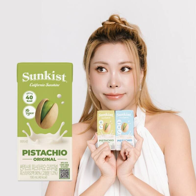 Sunkist Pistachio Original 190ml x 24 Bottles