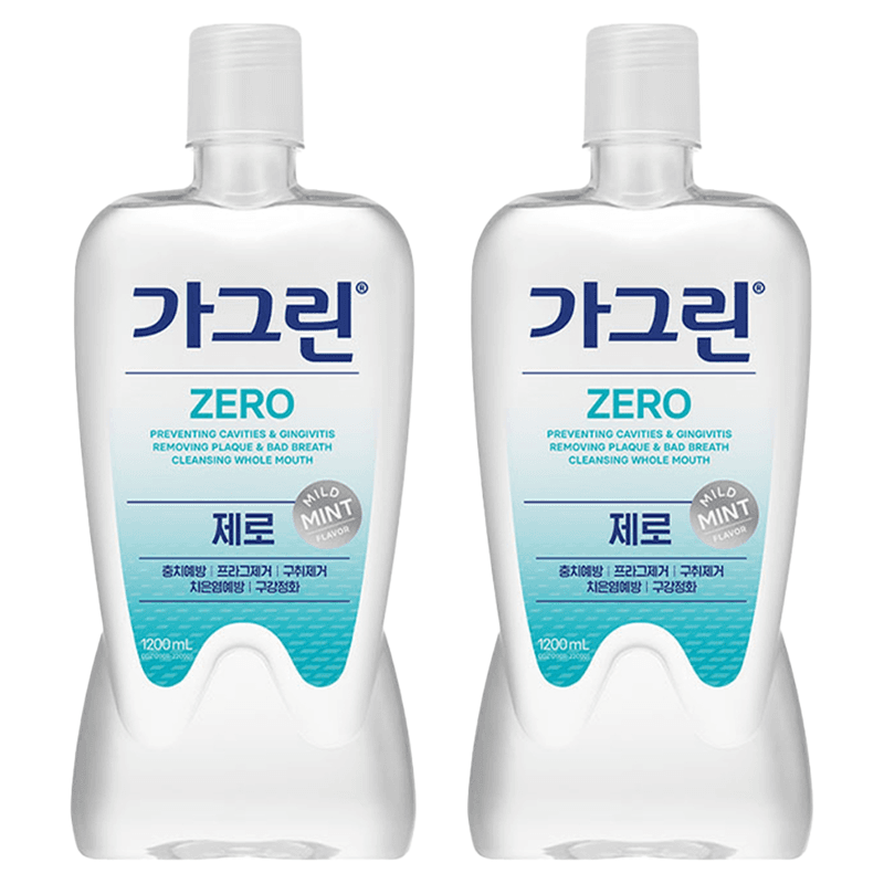 Gagrin Zero Mouthwash 250ml, 3 Bottles