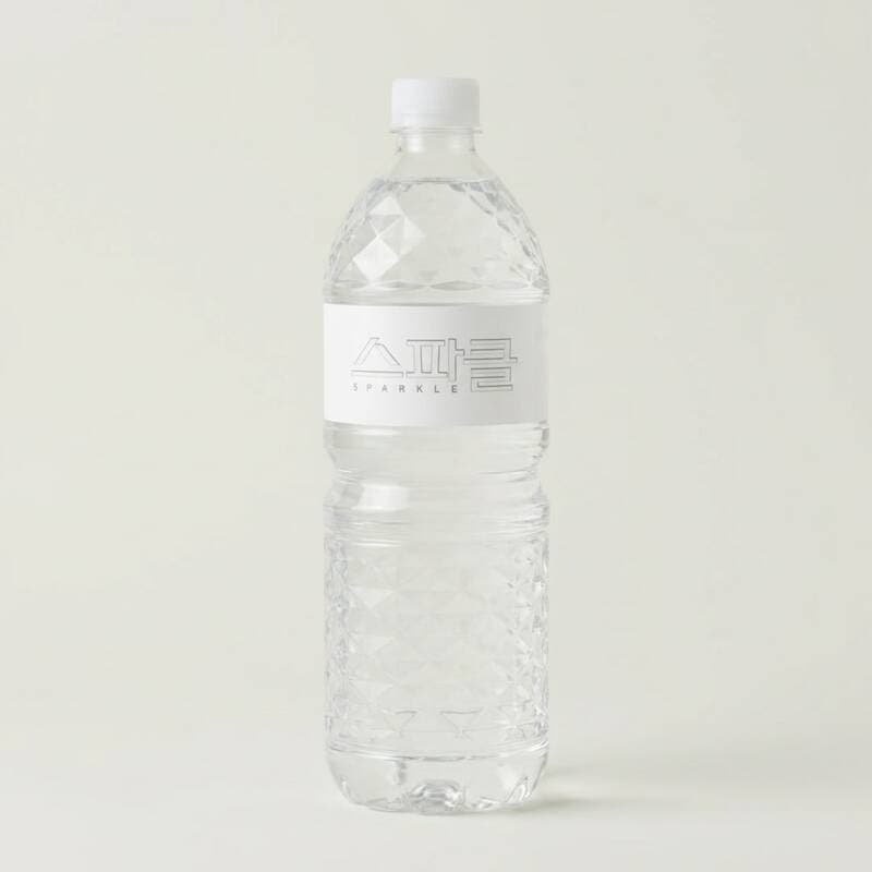 스파클 생수 무라벨 500ml 100개