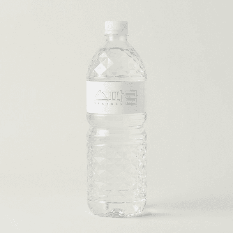스파클 생수 무라벨 500ml 100개