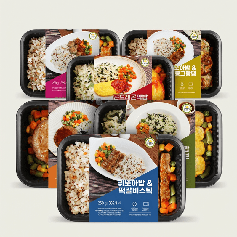 건강한끼 영양밥 도시락 250g 12개