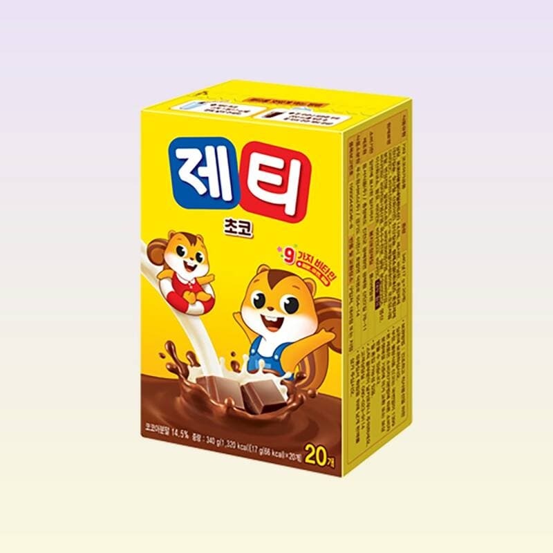 Haitai JeTi Choco Instant Drink, 20 sticks