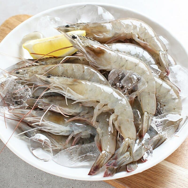 국내산 흰다리 왕특대 새우 1kg