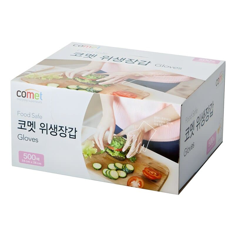 코멧 Thick Embossed Hygiene Gloves