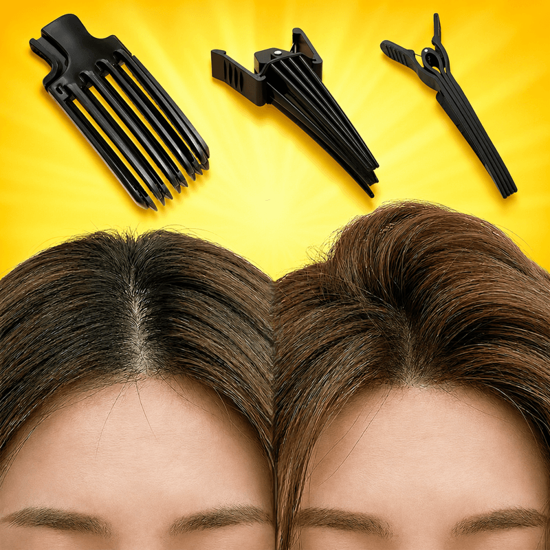 세플로 헤어 뿌리 볼륨 집게핀 3종 세트