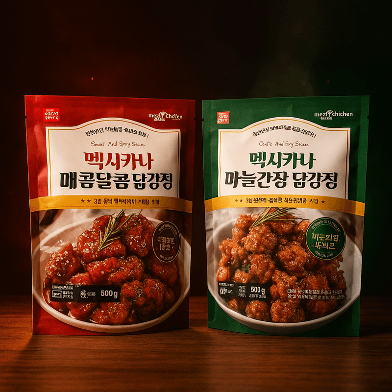 멕시카나 닭강정 500g 3개